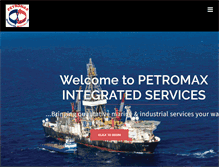 Tablet Screenshot of petromaxservices.com